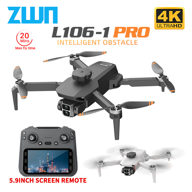 Drone Controller Screen - L106-1PRO GPS Professional Drone 4K HD