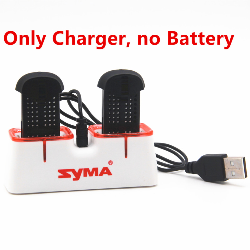 Drone Controller Hood - ที่ชาร์จ USB คู่แบบเร็วสำหรับแบตเตอรี่โดรน Syma X22 X22W