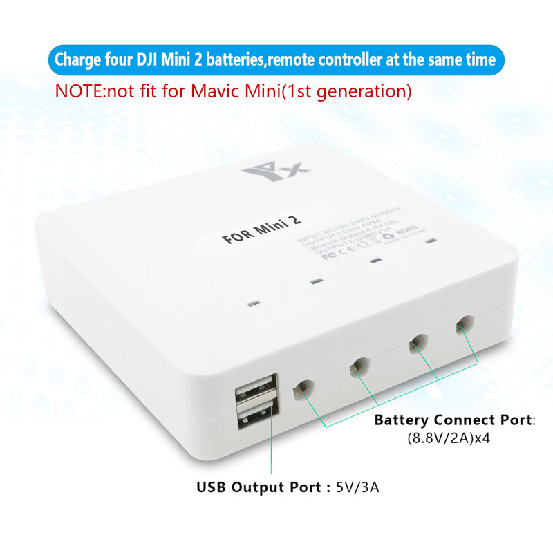 แท่นชาร์จแบตเตอรี่อัจฉริยะ YX  - Drone Charging Hub บทวิจารณ์และราคา