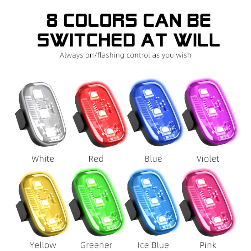 ไฟสโตรบ LED RGB สำหรับมอเตอร์ไ - Drone Strobe Light บทวิจารณ์และราคา