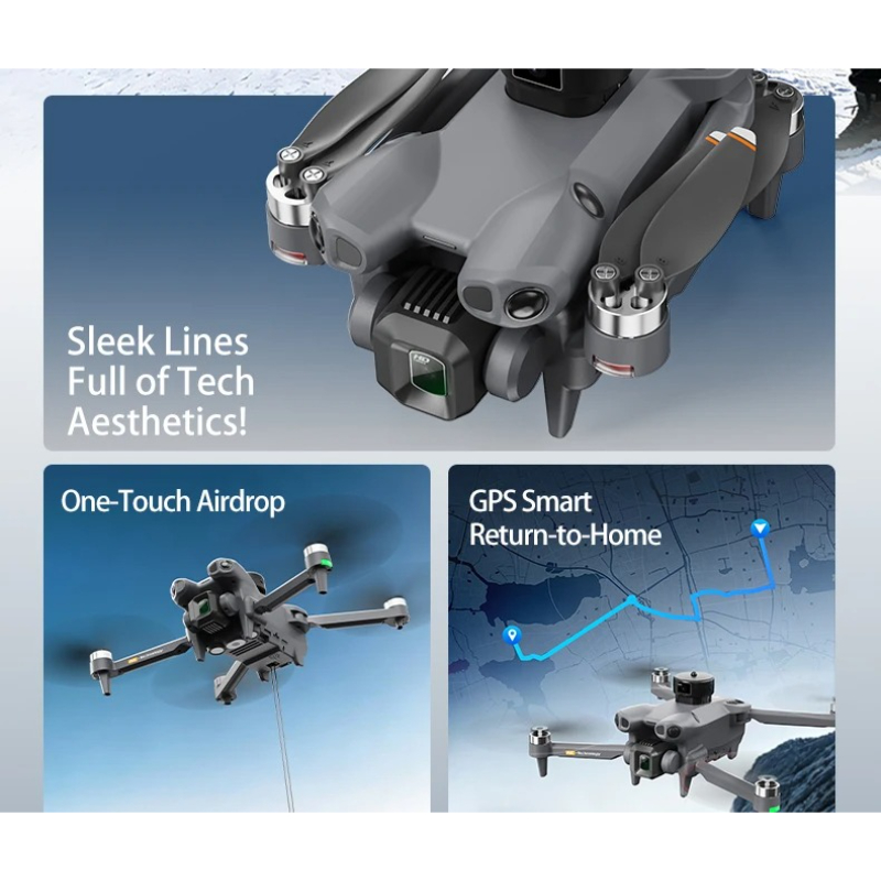 โดรนบังคับวิทยุแบบพับได้ AE51  - Drone Controller Screen บทวิจารณ์และราคา